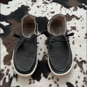 Hey Dude Black Athletic Shoes